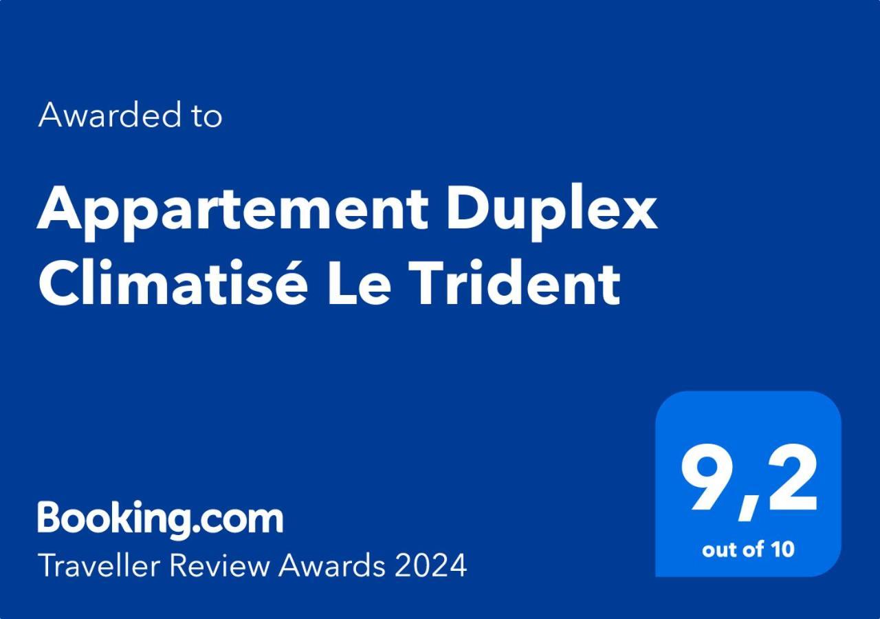 סן-מארי-דה-לה-מאר Appartement Duplex Climatise Le Trident מראה חיצוני תמונה