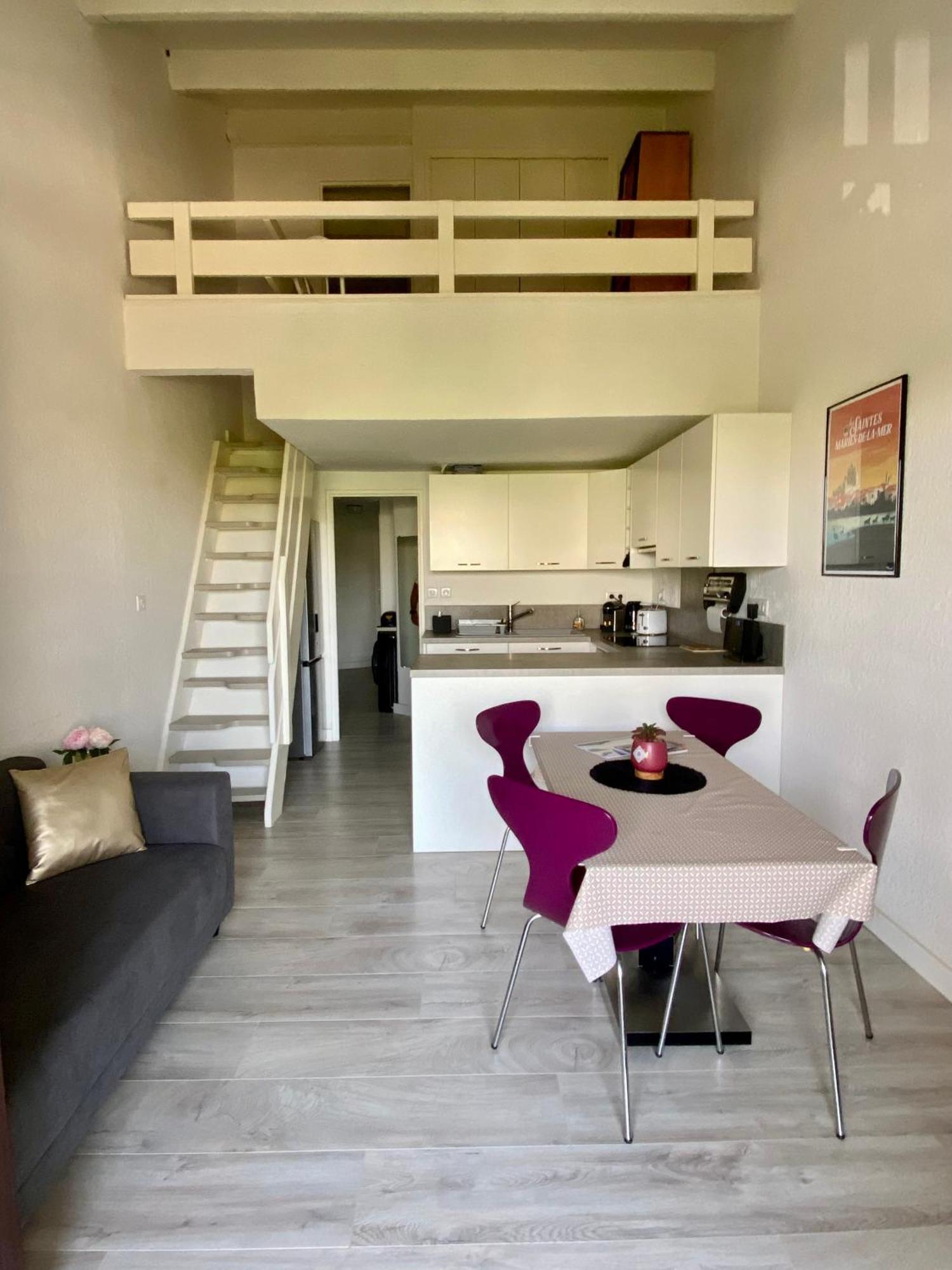 סן-מארי-דה-לה-מאר Appartement Duplex Climatise Le Trident מראה חיצוני תמונה